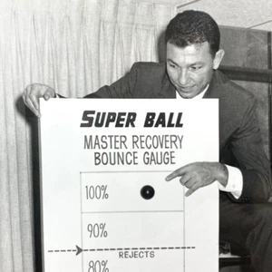 Original 1965 Wham-O Perpetual Motion Super Rubber Ball Press Kit Photo Promo #2 - Picture 1 of 4