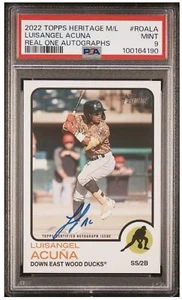 2022 Topps Heritage Minor League Edition - Real One Autographs #ROA-LA Luisangel - Picture 1 of 4