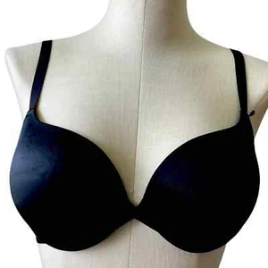 Maidenform Black Padded lace bra Sz 38B - Bild 1 von 5