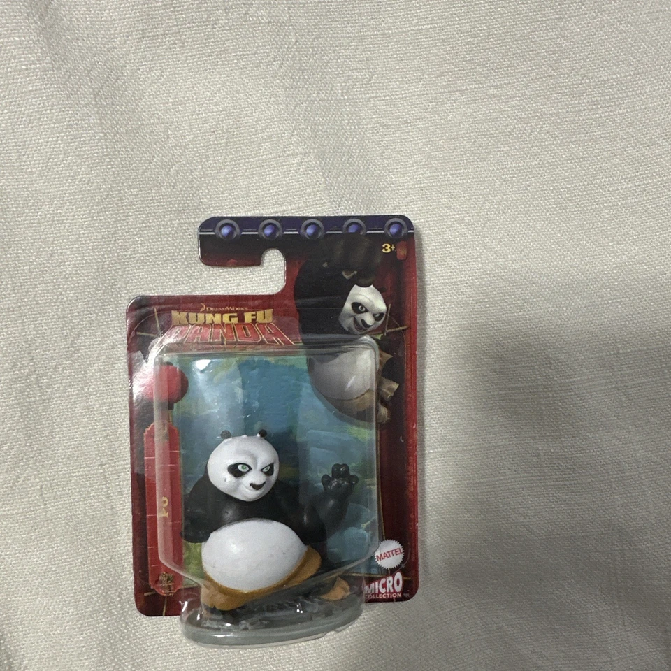 Figura de acción en miniatura Po Kung Fu Panda DreamWorks Cake Topper Mattel Foto 1 de 1