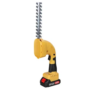 21V 2 in 1 Pole Mini Hedge Trimmer & Grass Shear with Extension Pole   A - Picture 1 of 15