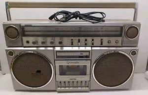 ANTENNA NON TESTATA Panasonic Metal RX-5150 Cassetta Boombox Accensione Spina Retrò - Foto 1 di 24