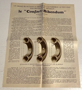 Werbung MICHELIN Le Confort Bibendum - Recto Verso - 1927 - Bild 1 von 2
