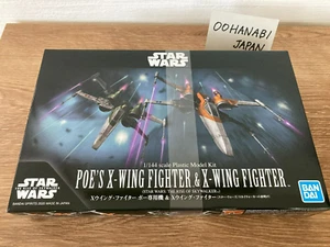 Bandai 1/144 Model Kit Star Wars The Rise of Skywalker Poe's X-Wing Fighter NEW - Picture 1 of 11