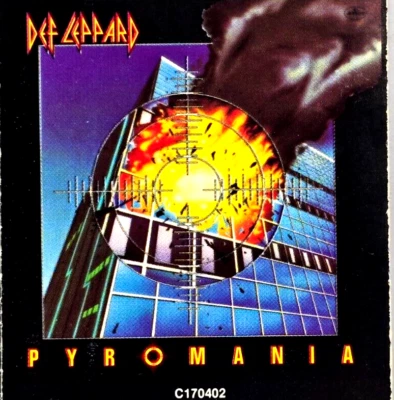 DEF LEPPARD - PYROMANIA 1983 Cassette Tape Tested (F17) - Image 1 of 3