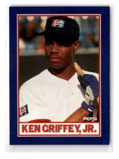 1991 Pepsi Griffeys #4 Ken Griffey Jr. Seattle Mariners 202330
