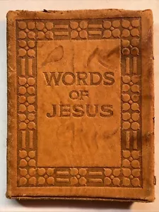 Little Leather Library WORDS OF JESUS Real Leather Covers - Picture 1 of 10