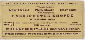 Fashionette Shoppe - 12720 Michigan Ave - Chicago Blotter - Bild 1 von 1