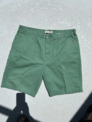 Pantalones cortos chinos Island Republic verde 100 % algodón para hombre talla 40 Foto 1 de 4
