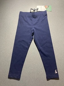Joules Girls Navy Blue Leggings, Size 2 - Picture 1 of 4