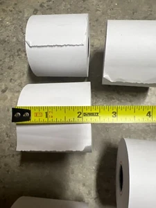 5 rollos de papel de recibo térmico para caja registradora 2 1/4" x 50' envío gratuito sin caja - Imagen 1 de 3