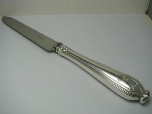 WHITTIER by TIFFANY & Co KNIFE STEEL BLADE SILVER PLATED HANDLE c1907 Mono EKLaM - Picture 1 of 16