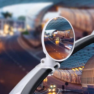 Espejo de punto ciego 360° gran angular redondo convexo vista lateral trasera coche camión SUV - Imagen 1 de 12