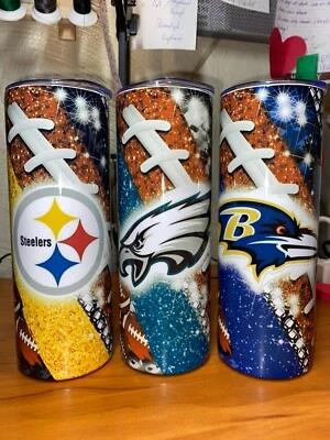 20 oz Stainless steel tumbler NFL NY Jets - Image 1 of 3