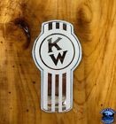 Old Style White/Chrome Kenworth Emblem Decal Replacement High Quality USA Made