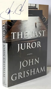 The Last Juror SIGNED by John Grisham 2004 HCDJ 1st printing in Mylar, Like new - Picture 1 of 14
