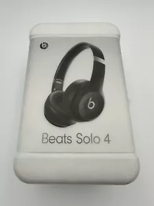 Beats Solo 4 Wireless On-Ear Headphones Matte Black - Picture 1 of 11