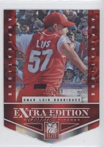 2012 Elite Extra Edition Aspirations Die-Cut /200 Omar Luis Rodriguez #76