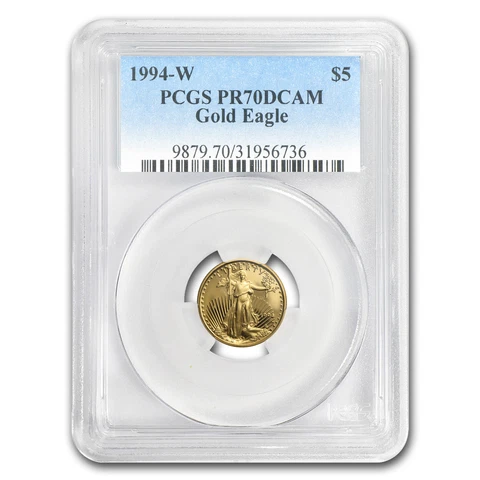 1994-W 1/10 oz Prf Gold American Eagle PR-70 PCGS (Registry Set) - SKU #48297 Cover