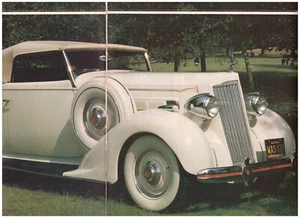 2 LOT 1936 Packard Convertible, Multiple-Page Magazine Articles, 1 USA & 1 UK - Picture 1 of 2