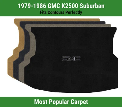 Lloyd Ultimat грузовой коврик для '79-86 GMC K2500 пригородный w/черный GMC 1 логотип - Изображение 1 из 4