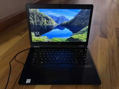 Dell Latitude E7470 14-inch Laptop Computer 128gb SSD - Image 1 of 4