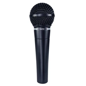 Shure SM58 Special Black Edition Cardioid Dynamic Vocal DJ Band Wired Microphone - Picture 1 of 11