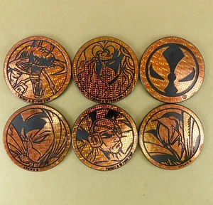 Lot of 6 SPAWN Kini Slammers Authentic The World POG Federation Todd McFarlane - Picture 1 of 2