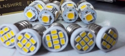 Classic Austin/Morris/Mini Mk 2 3 Smiths Dash Clock Gauges LED Complete Bulb Set - Image 1 of 3