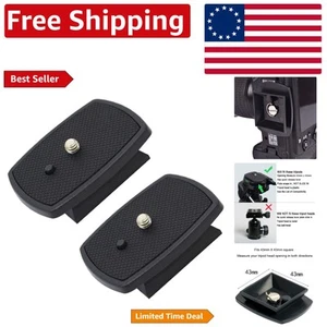 Placas dobles de liberación rápida para trípodes - perfectas para cámaras Velbon y Sony - Imagen 1 de 7