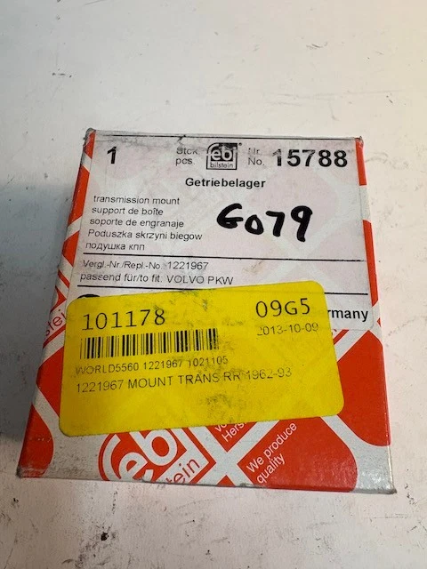 Volvo Transmission Mount 1962–1993 – New - Image 1 of 1