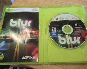 Blur (Microsoft Xbox 360, 2010) COMPLETE - CIB - TESTED & WORKING - Foto 1 di 2