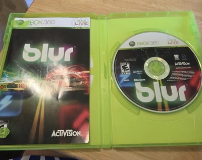 Blur (Microsoft Xbox 360, 2010) COMPLETE - CIB - TESTED & WORKING - Image 1 of 2