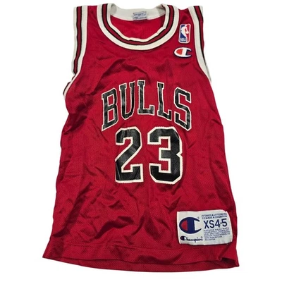 Camiseta deportiva juvenil Champion Chicago Bulls Michael Jordan talla XS 4-5 Foto 1 de 4