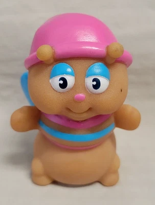 VGT Playschool 1985 Glo Friends Butterfly Finger Puppet Glowworm Glow Hasbro - Image 1 of 2