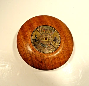 Calendario perpetuo vintage de madera de Tasmania 50 años 2000 - 2049 - Imagen 1 de 4