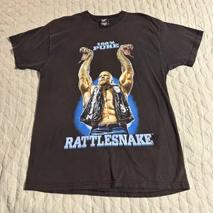 Vintage 1999 Stone Cold Steve Austin 100% Pure Rattlesnake WWF Wrestling Large - Picture 1 of 8