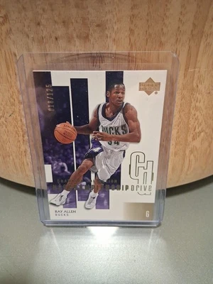 O2-03 Ud Championship Drive Ray Allen # 18/125 ,pre-owned - Image 1 of 2
