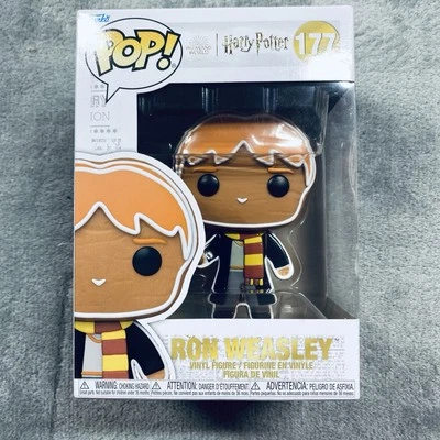 Figura Vinilo Funko Pop Harry Potter Ron Weasley Pan de Jengibre 177 Coleccionables Foto 1 de 4