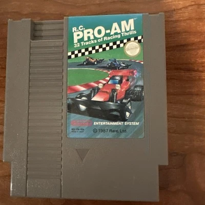 NES RC ProAm Nintendo Video Game 1987 Cartridge Only - Image 1 of 4