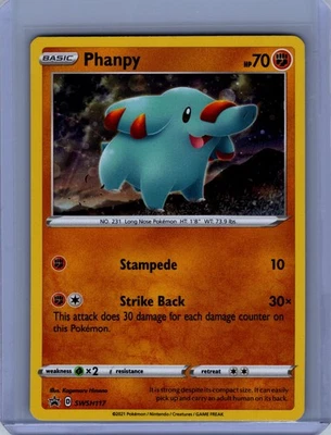 Pokemon SWSH: Sword & Shield Promo Cards #SWSH117 Phanpy Near Mint or Better - Image 1 of 2