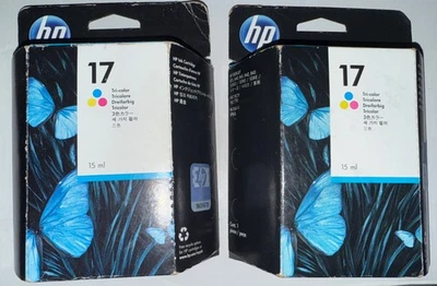 Cartucho de tinta tricolor HP 17 ORIGINAL SELLADO NUEVO C6625A C6625AN Foto 1 de 3