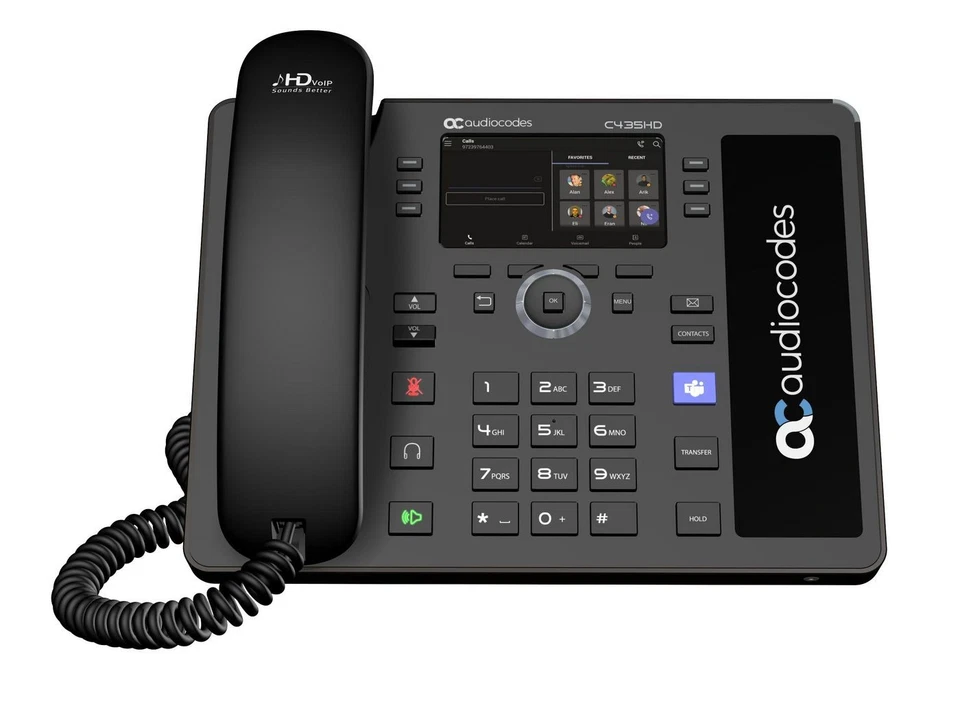 AudioCodes TEAMS-C435HD-R Teams C435Hd-R Ip-Phone Poe - Image 1 of 1