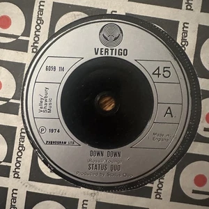 Status Quo – Down Down - Vinyl 7" Single UK Import - VG+ - Picture 1 of 2