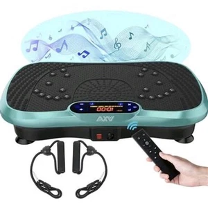 AXV FR-78 Bluetooth Grün Vibrationsplatte Trainingsgerät Massagegerät Plattform NOB - Bild 1 von 7