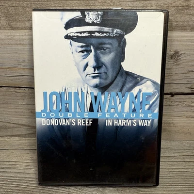 John Wayne Donovan's Reef & In Harm's Way Double Feature Movies (DVD) - Image 1 of 3