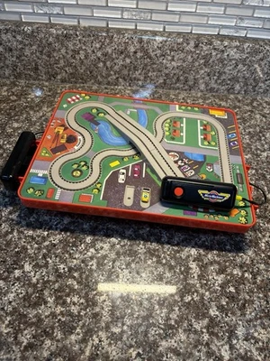 Galoob Micro Machines Motorized LapTop Racing 1992 Set RARE w/ 1 Car Works Read - Image 1 of 4