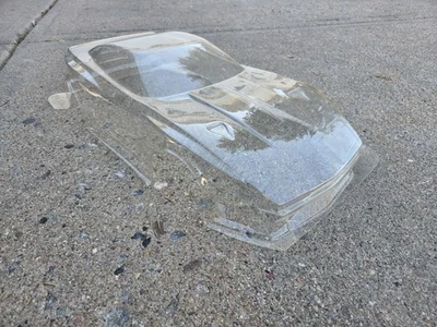 Vintage Rc Corvette C4 Clear Lexan Body - Image 1 of 4