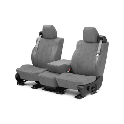 For Mercedes-Benz Sprinter 2500 19-24 Seat Cover MicroSuede 1st Row Light Gray - Image 1 of 3