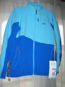 Cappotto giacca donna Under Armour full zip pile e poliestere bicolore 6 pezzi nuovo con etichetta - Foto 1 di 12